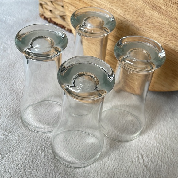 1970’s Set of 4 6 oz Drinking Dessert Glasses - Picture 7 of 8